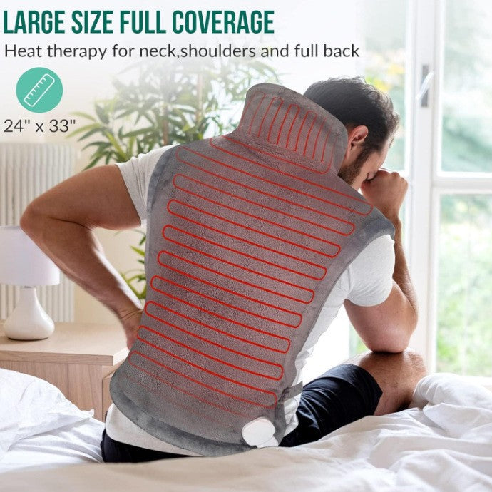 Border Exclusive Electric Heating Shoulder Wrap, Neck and Shoulder Heat Therapy Pad