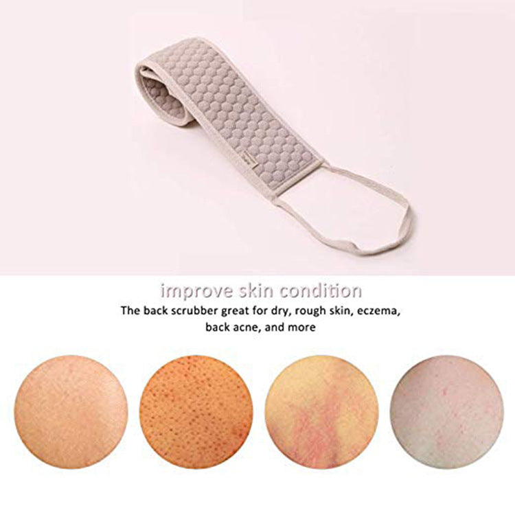 Exfoliating Back Scrubber with Long Handle