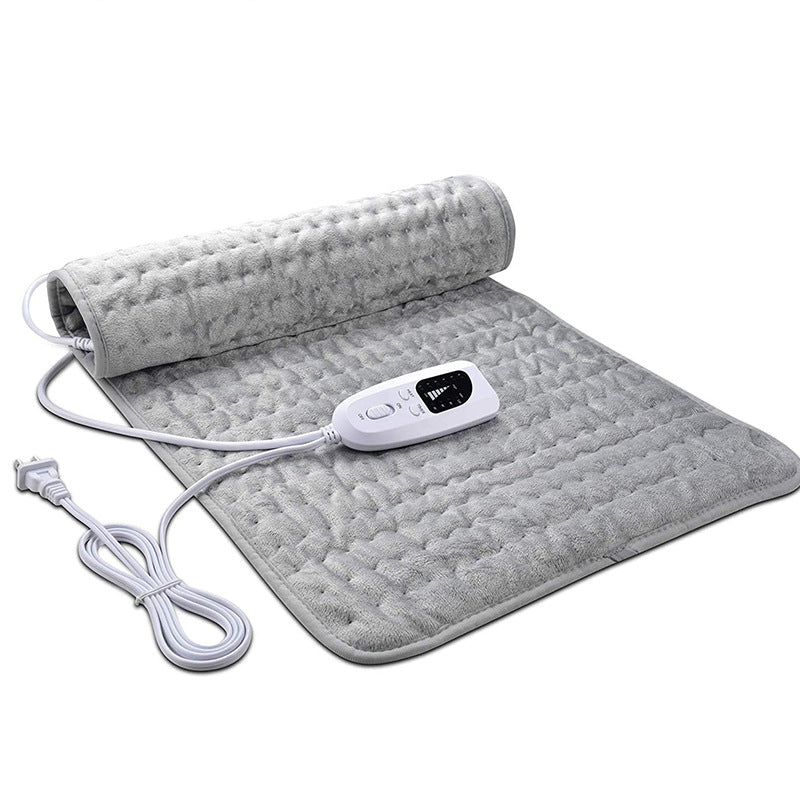 Heating pad single person draped warm blanket